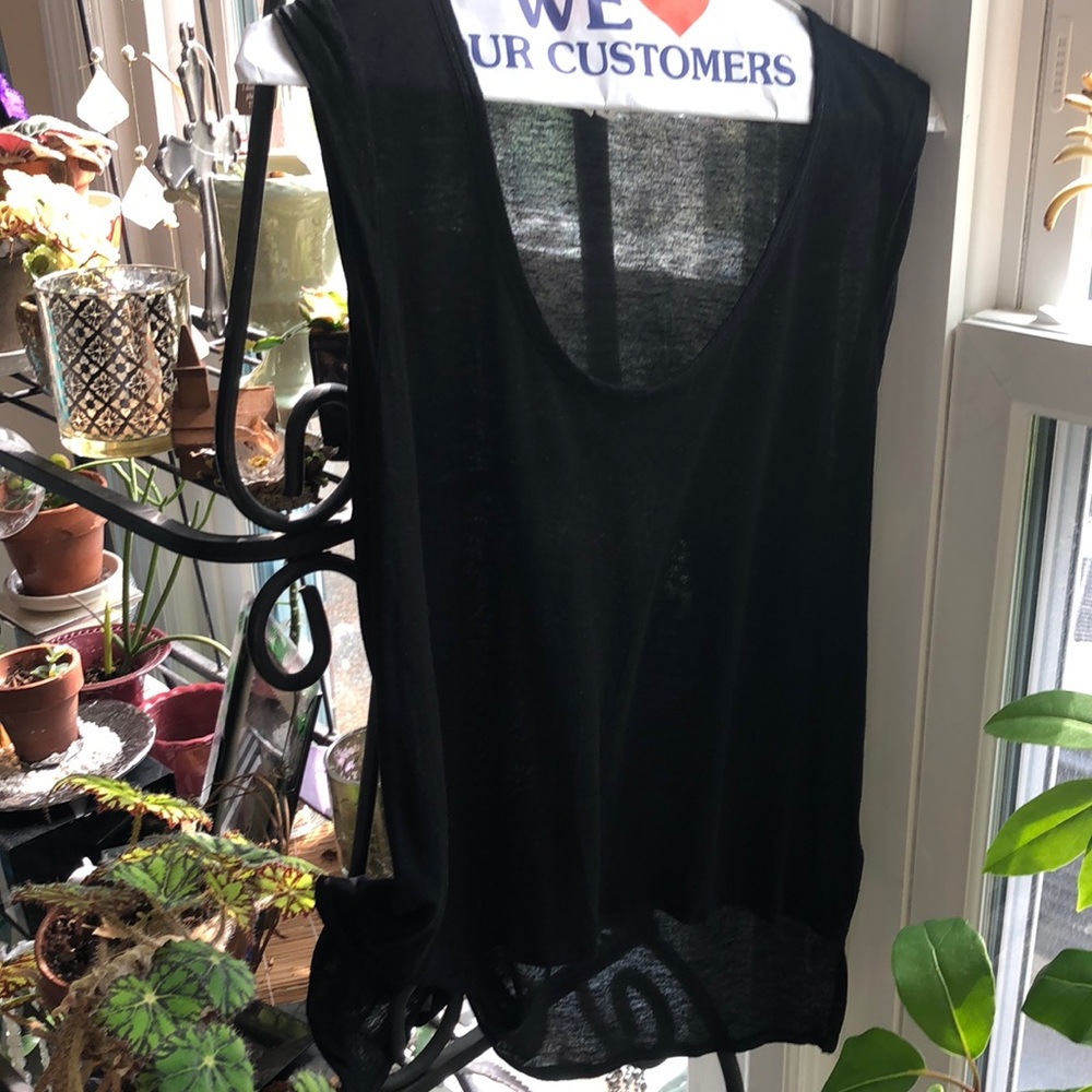 Long in back tank tunic